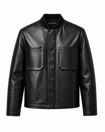 Box-Shaped pocket Trucker Jacket
